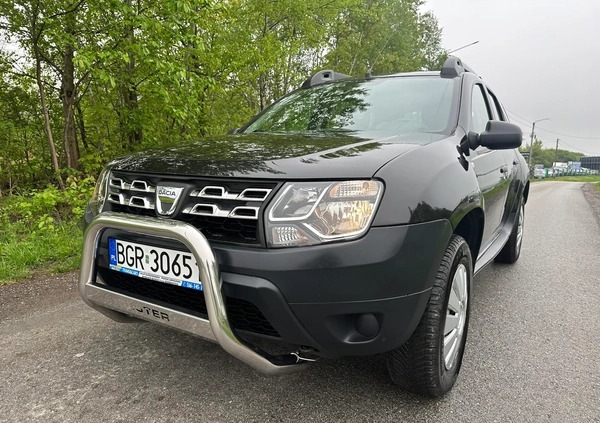 Dacia Duster cena 37900 przebieg: 132000, rok produkcji 2016 z Bogatynia małe 742